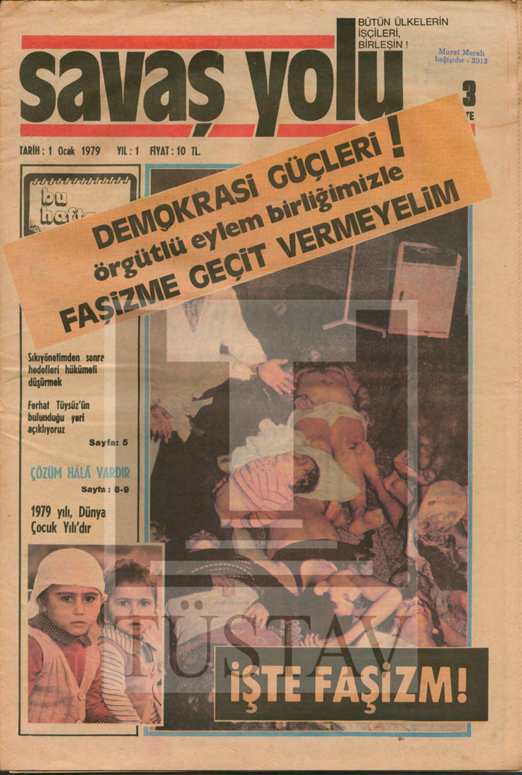 Savaş Yolu 3. Sayı Kapağı